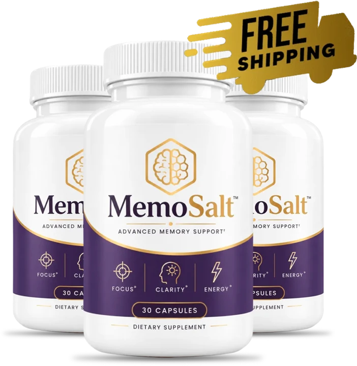Memosalt 3 bottles